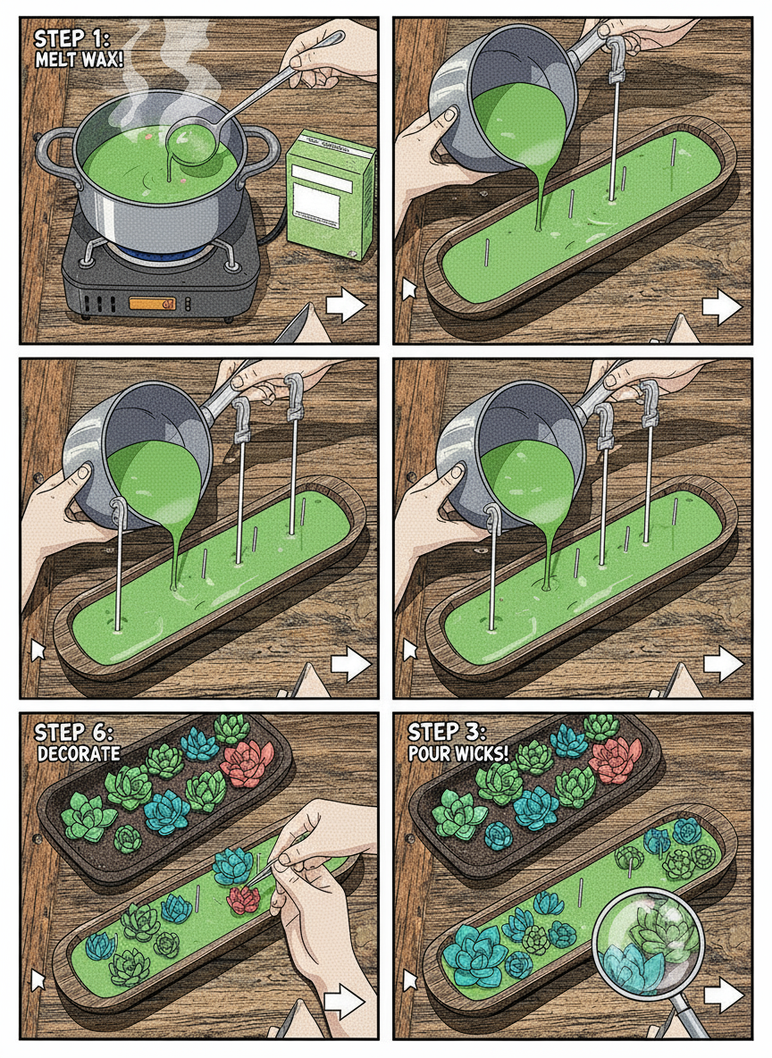 Cactus Garden Candle